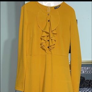 Shein. Size small. Mustard